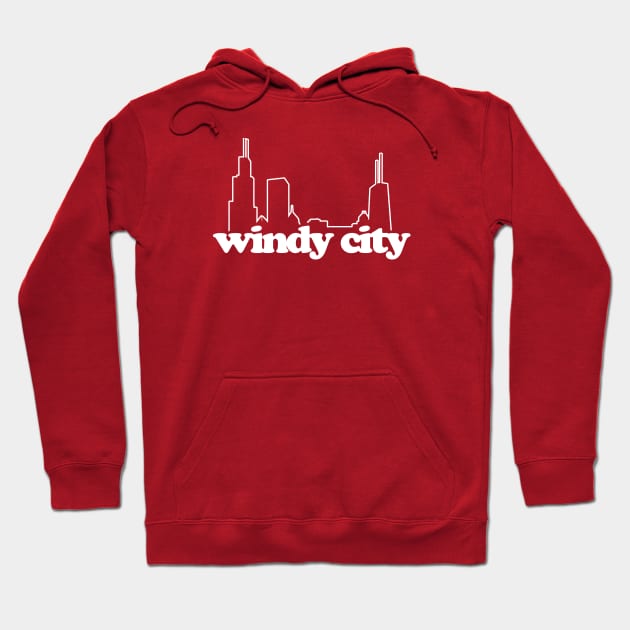 Windy City Chicago Hoodie by MikeSolava